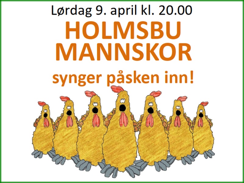 Holmsbu mannskor - 09.04.22
